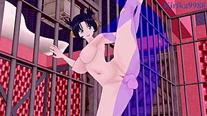 Miu F Rinji and Renka Ma in Kenichi the Mightiest Disciple Anime