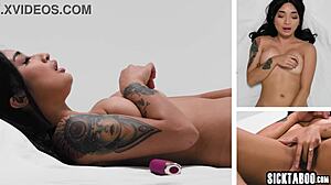 i'm an asian milf with perfect body, avery black, and i pleased myslef and masturbated