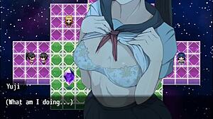 tamami's student innocence clashes with wild nympho village gangbang