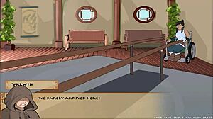 In the four element trainer, book 5, the slav part 3 unfolds in gay hentai