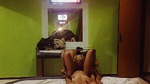 Petite 18+ horny babe releases orgasm