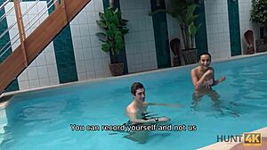 Czech Wife Gives Blowjob For Spa Access