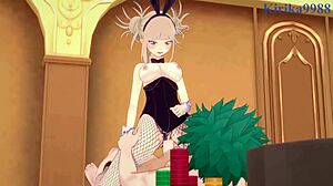 Himiko Toga and Izuku Midoriya in Intense Sex - My Hero Academia Hentai