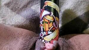 Ebony Milf Nybutterscotch Shows Hubby How Her New Black Toy Works In Close-Up Masturbation Squirting Session