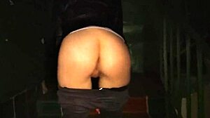 Kinky Stepdaughter Gets Shafted Hard in Outdoor Homemade Scene