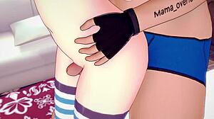 Step-sis teases with feet but ends up soaked in swimsuit play