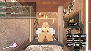 In this cute scene, she rides big black cock in cowgirl, deepthroats, and gets assfucked doggystyle