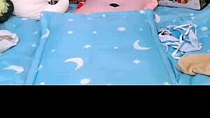 Maruchan engages in casual sex and masturbation in this playful scene