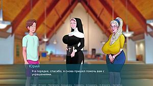 gameplay slut rides hard in sex note part 17!