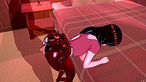 3D Hentai Cartoon Features Huge Tits And Ass In Horny Sex With Blowjob And Cum Squirting