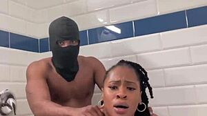 Cushkingdom In The Shower With Balloon