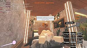 In this cute scene, she rides big black cock in cowgirl, deepthroats, and gets assfucked doggystyle