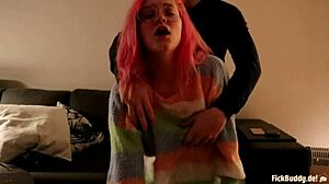 i enjoy doggystyle sex with my german girlfriend's big tits