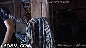 adorable blonde gal uses sex tool on her perfect pussy hardcore bdsm fetish toys blowjob cute slave