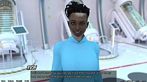 Red Haired Step Sister Bathes In Shower