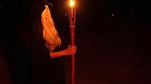 Veronica Leal as blonde witch gets ritual anal fuck and deepthroat in vip4k.