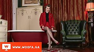 Woofa Engages In Intense Masturbation Session Two