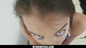 Stepbrother Spies on Stepsis Tits