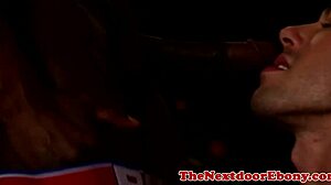 Homosexual Ebony Sucked And Fucks Ass