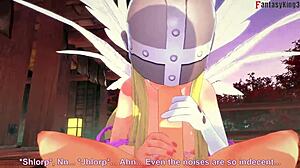 Angelwomon Evolves To Interact With Three Digimon In Fantasy