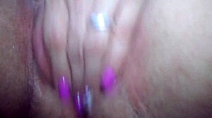 Brazilian Latina Touches Herself During Lunch Break