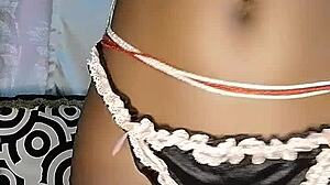 Creampie scene features big ass and small tits in detailed action