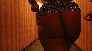 After the party, I got great dick from a chocolate African man in doggystyle