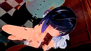 Genshin Impact Yelan Motion and Damage Voice