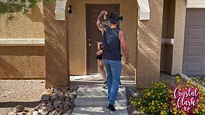 Accidentally Seduced by Dad's Girlfriend in Sexy Lingerie. What Happens Next?