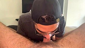 watch big white cock cum in mouth?