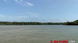 bombshell blonde used by two well-dicked boys