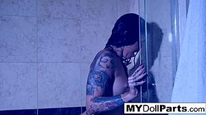 Kayla Jane and Reena indulge in foot fetish lesbian fun 😍