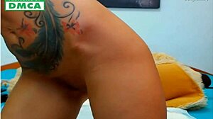 Horny Girl on Web Cam Uses Toys and Dildo for Squirting