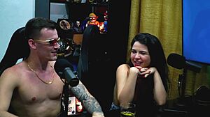 Ruan and everton suck natasha steffens' tits passionately