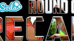 Camsoda: Blindfolded chicken game with big butt spanking?