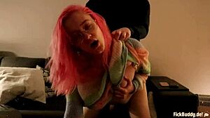 i enjoy doggystyle sex with my german girlfriend's big tits