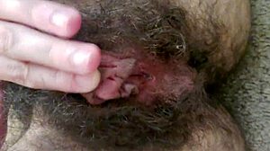 Fingering my hairy slutty hole feels so intense and wet