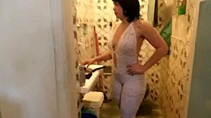 Nicole visits Myke Brazil for food and anal sex