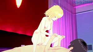 Gawr Gura and Watson Amelia have intense sex in this Hololive VTuber hentai cartoon.