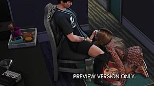 Backstage Fun in 3D Hentai Preview