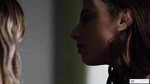 Teen Lesbian Tricked by Spoiled Bitch into Muff Diving