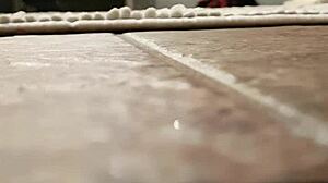 wife got caught masturbating her pussy to orgasm again