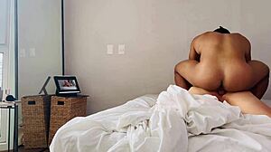 Gay Thief Distracted By Curly Ass In Apartment