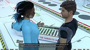 Red Haired Step Sister Bathes In Shower