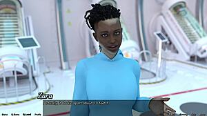 Red Haired Step Sister Bathes In Shower