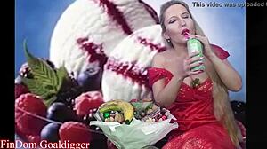 I dominate you with food porn and masturbation.