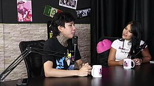 damn, love watching anal in sheer red lingerie!