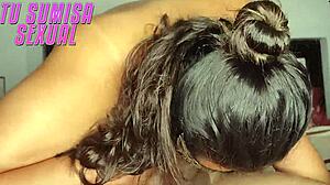 I love owner's big cock in my mouth