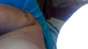 Riding and ass in retro blue films