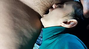 after the illusion, she licked the hairy beaver with piss - lesbian girls